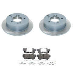 DuraGo Rear Rotor TRW Pro Ceramic Disc Brake Pad Kit For Hyundai Azera Sonata V6