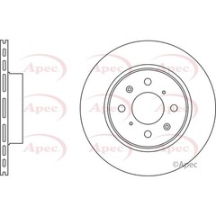 Apec Front Brake Disc DSK3066 – OE High Quality Precision Engineered Part
