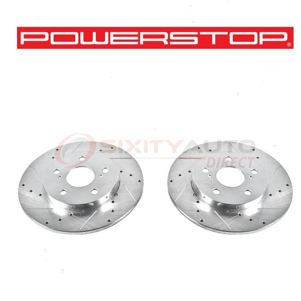 PowerStop JBR1364XPR Disc Brake Rotor for Braking Tire Stopping Drums Rotors kp