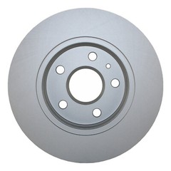 Bison Performance Pair 2 Front Coated 296mm Brake Rotors for LaCrosse Malibu 9-5