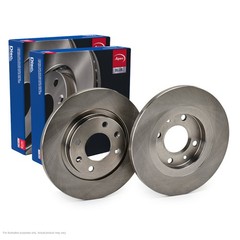 2x APEC Front Brake Discs For CITROËN BERLINGO / BERLINGO 80kW/109HP/1587cc
