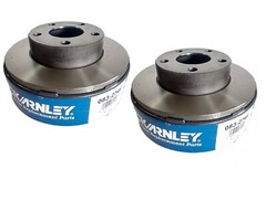 PAIR Disc Brake Rotor Rear Solid-AWD BECK/ARNLEY 083-2746