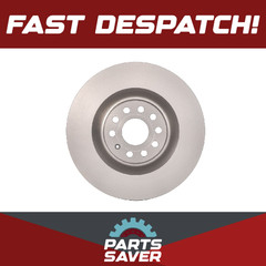 Brake Disc Single Vented fits AUDI A3 8P1, 8PA Front 2.0 3.2 03 to 05 345mm New