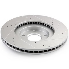 Drilled Front Brake Pads And Rotors For Nissan Maxima SE SL 3.5L 2007-2008 320mm