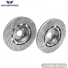 For 2014-2020 Benz W222 S63AMG S65AMG 2Pcs Front Brake Rotors 2224212612