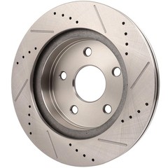 Front Brake Disc Rotors Vented For 2007-2009 Chrysler Aspen Dodge Ram 1500