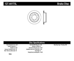 ST Slot & Drill Brake Rotors (127.44175L)