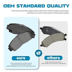 332mm Front Drilled Brake Rotors & Ceramic Pads Kit For 2011-2017 2018 BMW X5 X6