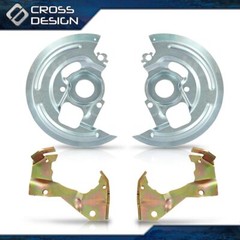 Disc Brake Caliper Brackets & Backing Plates Dust Shields Fit For Chevrolet GM