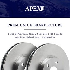 Front & Rear Brake Rotors + Ceramic Pads for 1999-2003 Ford F150/ Heritage