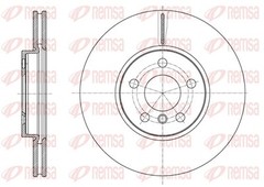 REMSA 61596.10 Brake Disc for BMW, BMW (BRILLIANCE), MINI