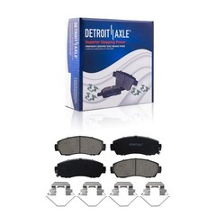 10pc Front Rear Disc Rotors Ceramic Brake Pads Kit for Honda CR-V Acura RDX