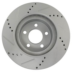 TRQ Performance Front Brake Pad & Rotor Kit Fits 2001-2002 Ford
