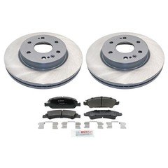 DuraGo Front Rotors Bosch QuietCast Disc Brake Pads Kit For Silverado 1500 LD