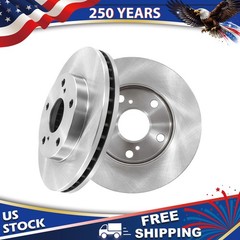 10.04 Inch Front Disc Brake Rotor Set for 1992 – 2001 Toyota Camry New (255mm)