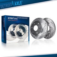 Front Drilled Slotted Brake Rotors for Ford Expedition F-150 Lincoln Navigator