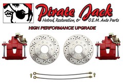 Camaro 1968-69 F-Body Front & Rear Disc Brake 8″ Booster Control Arms Package
