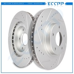 Front Brake Discs Rotors For 2002-2004 Infiniti I35 2002-2003 Nissan Maxima