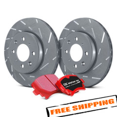 EBC S4KR1358 Stage 4 Signature Slotted Rear Brake Kit for 14-17 Audi SQ5