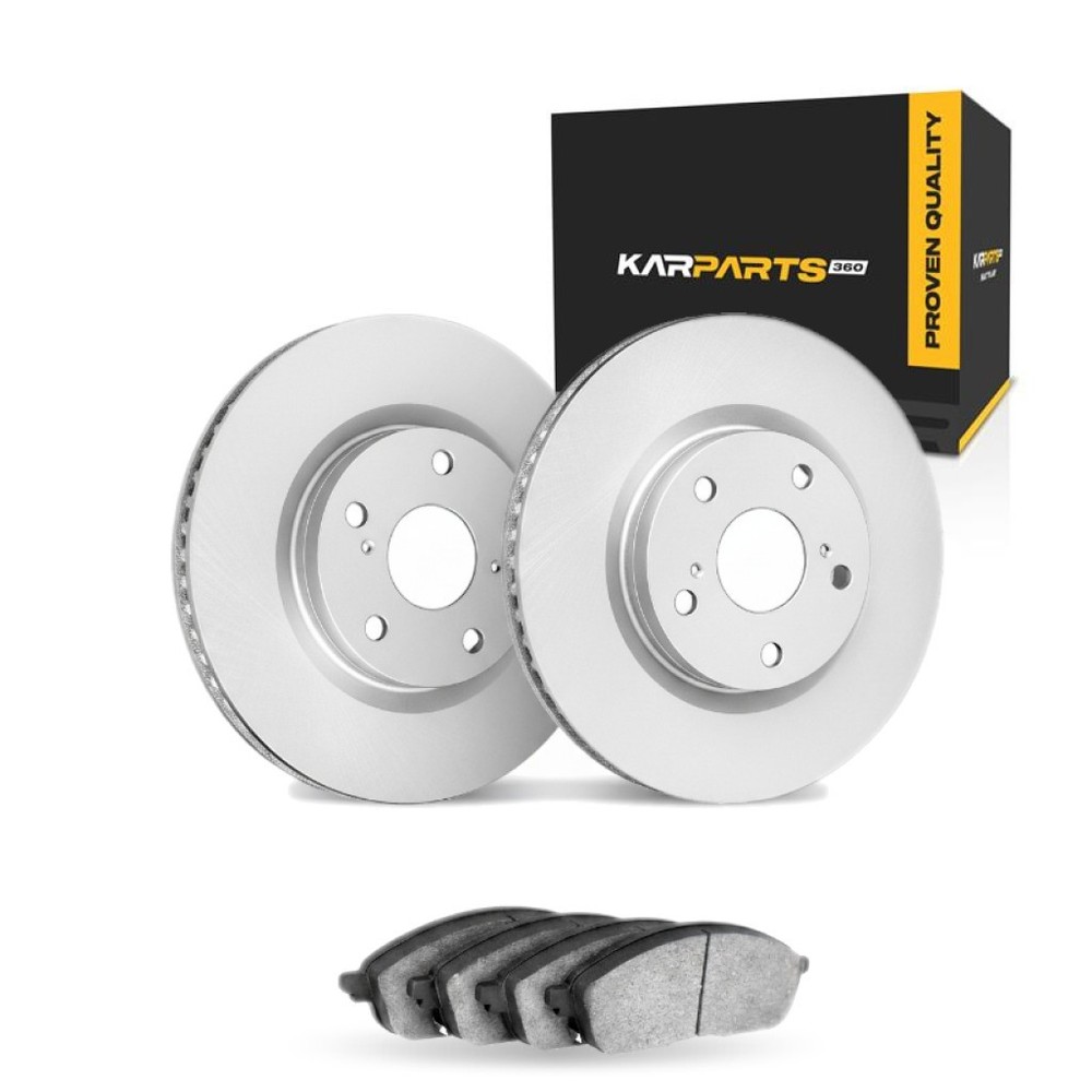 For BMW X5 2021 2022 Disc Brake Pad and Set | Plain Rotor Style | Cast Iron