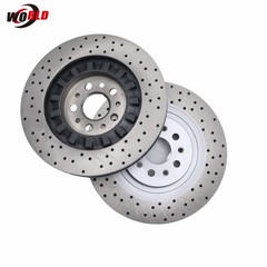 2Pcs Front Brake Rotors For Maserati Ghibli Quattroporte Brake Disc 670030935