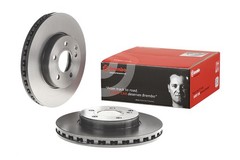 Brembo Front Left or Right Brake Disc Rotor PVT UV Coated For Mercedes W210 W211