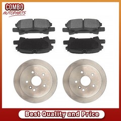 Rear Brake Rotors Brake Pads fits 2004 2005 2006 2007 Toyota Highlander
