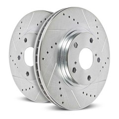 Disc Brake Rotor Set fits 1990-1993 Mazda Miata POWER STOP