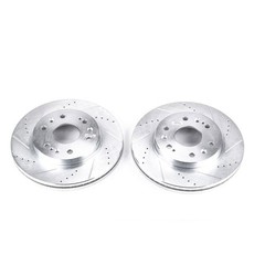 For Chevy Silverado Cadillac Escalade PowerStop Front Brake Disc Rotor DAC