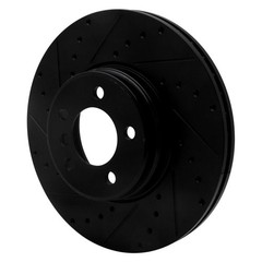 For Land Rover Range Rover 03-05 Brake Rotor eLINE Drilled & Slotted 1-Piece