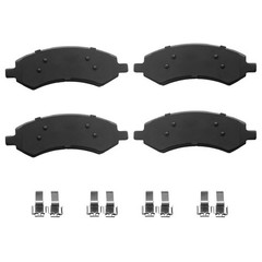 Front Rear Brake Rotors Ceramic Brake Pads for Chrysler Aspen Durango Ram 1500
