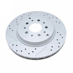 257141 Front Brake Rotors Set 4.7L For Maserati GranTurismo Grancabrio 2008-2019