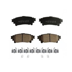 Front Rear Drilled Disc Brake Rotors Brake Pads for 2015-2019 Toyota Highlander