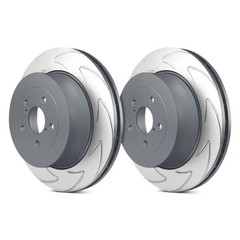 For Toyota Tacoma 05-22 Brake Rotors EBC Blade Sport High Carbon Slotted 1-Piece