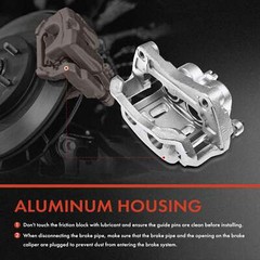 Drilled Rotors & Brake Pad + Brake Caliper for Nissan Murano INFINITI G37 Front
