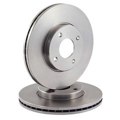 PROTON SAVVY 1.2i 2005-2011 FRONT 2 BRAKE DISCS SET VENTED 236MM