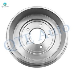 Set 4 Front 305.3mm Brake Disc Rotors-Rear 268mm Brake Drum To 2017 Jeep Compass
