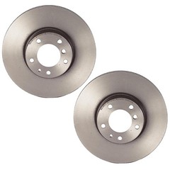 Brembo Pair Set of 2 Front 324mm Vent Brake Disc Rotors For BMW E31 E32 E38 E39