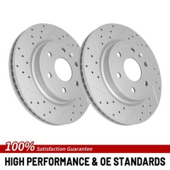 Front Brake Rotor For Buick Enclave & Chevrolet Traverse Gmc Acadia 2007-2017