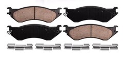Front Rear Drilled Rotors and Ceramic Brake Pads Dodge Ram 1500 2500 3500 03-08