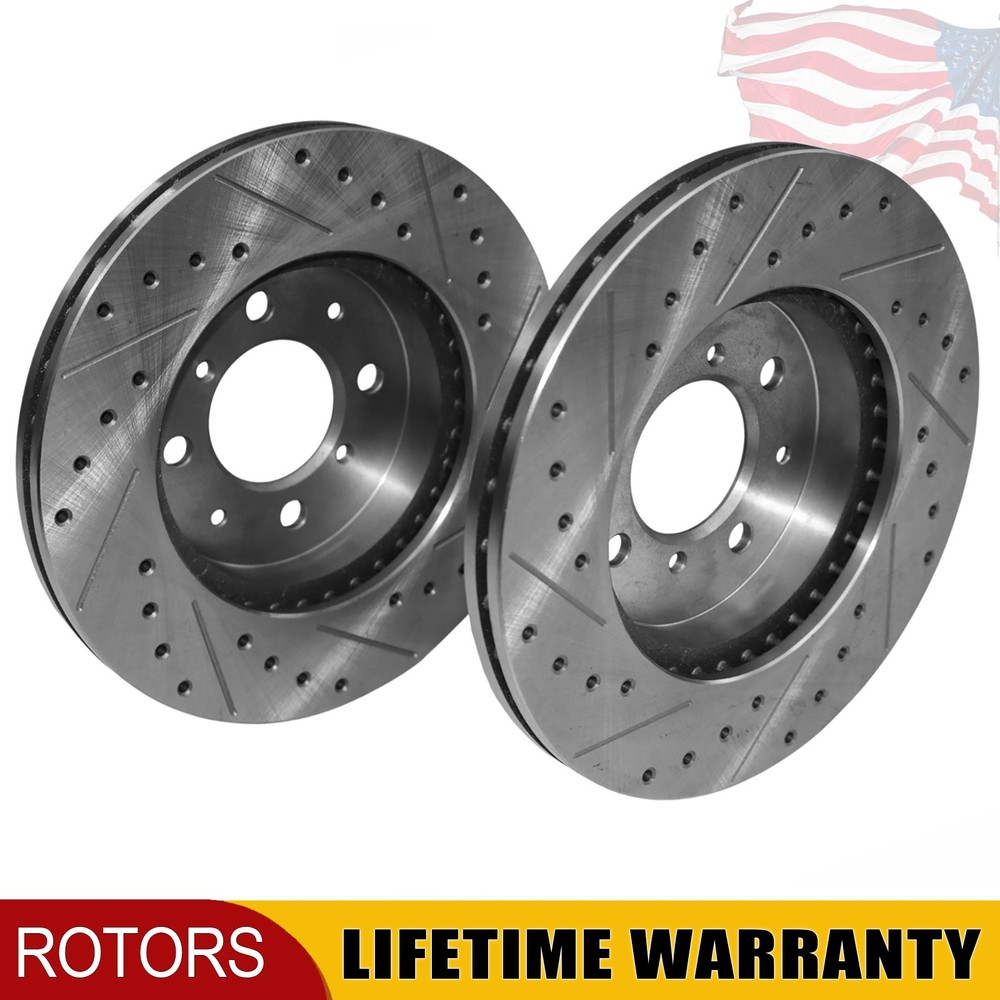 262mm Front Drilled Brake Rotors for Honda City Civic Insight Acura Integra EL