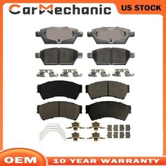 For Ford Fusion Lincoln MKZ Mazda 6 Milan Front Rear Ceramic Brake Pads IN A15