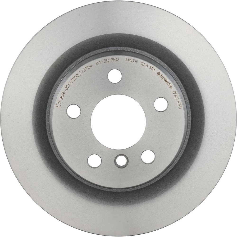 Disc Brake Rotor Rear 09.C743.11-AE Fits 2018-2021 BMW X2