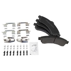 Front & Rear Premium Posi Metallic Brake Pad & Rotor Kit for GM SUV