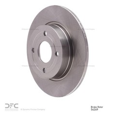 Dynamic Friction 600-54269 Disc Brake Rotor For 18-21 Ford EcoSport