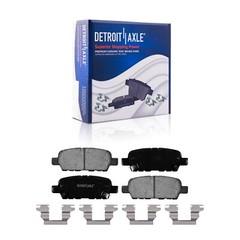 Rear DRILLED Brake Rotors & Ceramic Pads for 2009-2014 2016-2019Nissan MAXIMA