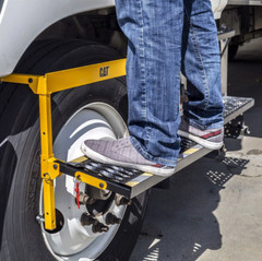 Tire Step Truck Non-Slip Suv Heavy Duty Adjustable Steel Performance Tool 13 In