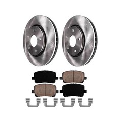 Front Rotors & Ceramic Brake Pads for 2003-2008 Toyota Corolla Matrix