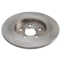 Rear Brake Rotors Set Solid For 2011-2017 Lexus CT200h