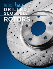 Rear Drilled Brake Rotors for Audi Q7 Volkswagen Touareg Porsche Cayenne